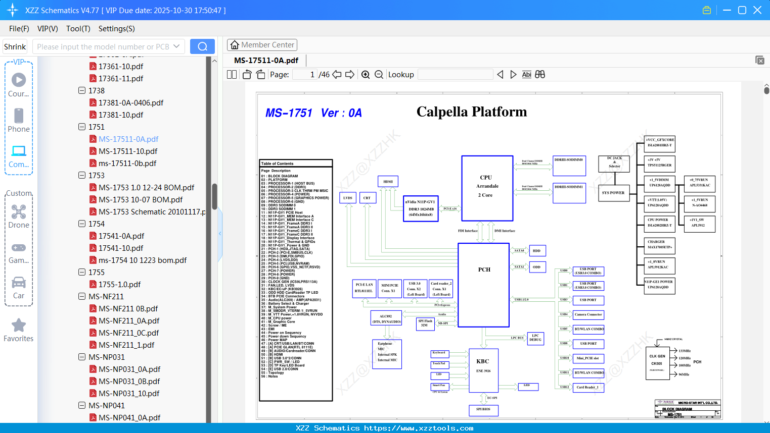 Laptop MSI MS-17511-0A